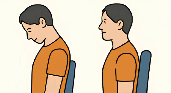 Exercícios para o pescoço durante a viagem